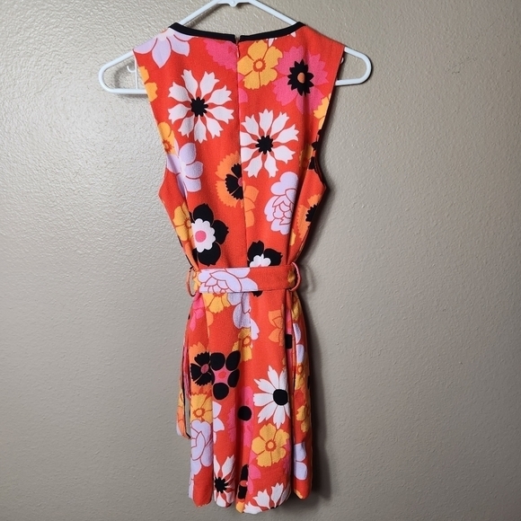 Victoria Beckham for Target Retro Mod Floral Romper-Size XS - Picture 6 of 9